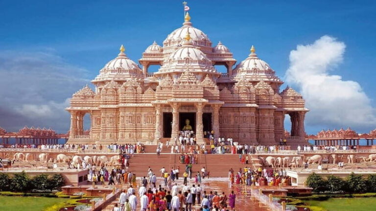 Akshardham Exhibition, Light and Water Show Tour. - The Experience of the Light and Water Show
