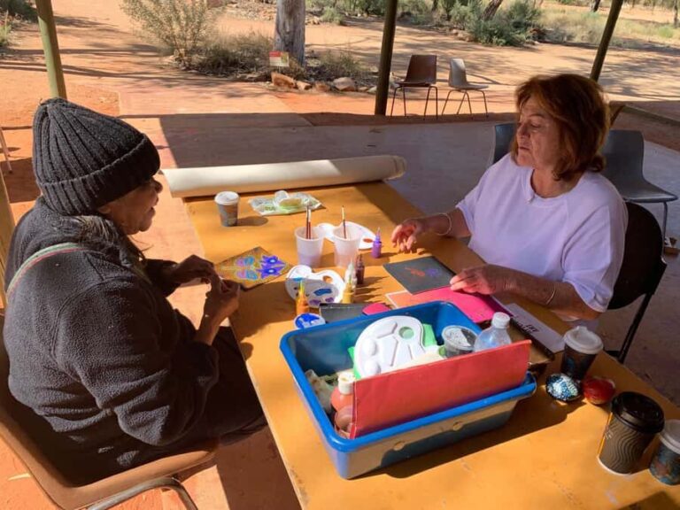 Alice Springs: Aboriginal Art Workshop with Marie Ryder - The Setting: Olive Pink Botanic Gardens