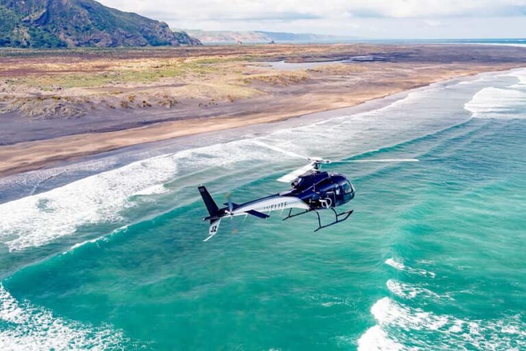 Auckland: 36 min scenic helicopter flight - Coast to Coast - The Experience on the Day