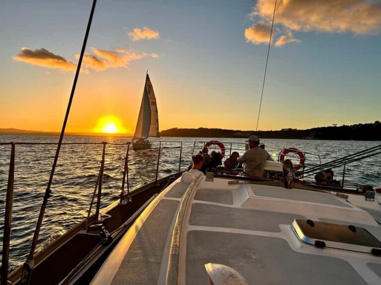 Auckland: Harbour Sailing Cruise with 3-Course Dinner - Detailed Breakdown of the Itinerary