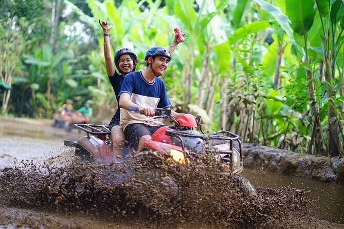Bali ATV Quad Bike Single with Waterfall and Gorilla Cave+ Lunch - The Included Amenities and Extras