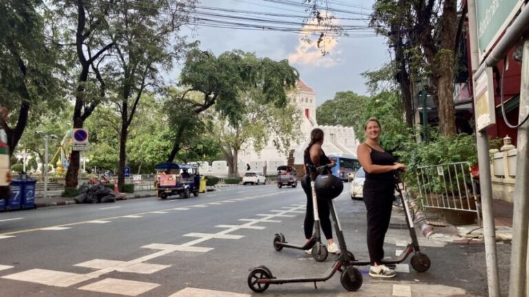 Bangkok: City Highlights Electric Scooter Tour - What to Expect on the Tour