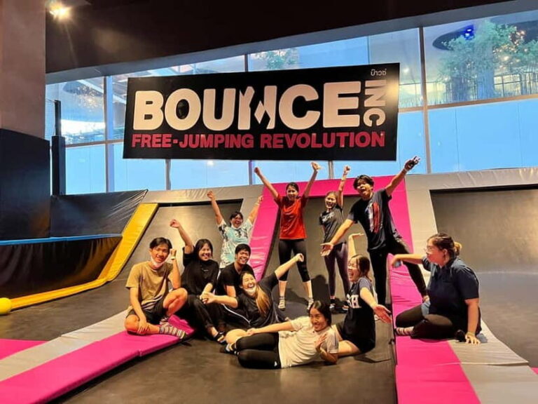 Bangkok: Indoor Trampoline Park Ticket with Grip Socks - Whats Included and Whats Not