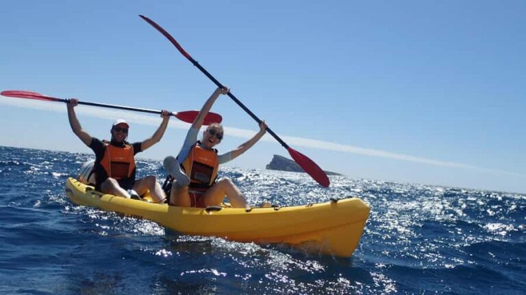 Benidorm: Guided Kayak Tour with Snorkeling and Photos - Meeting Point and Practical Details