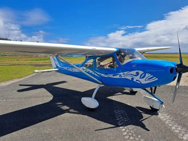 Bora-Bora 30 minutes private flight in light aircraft - What the Flight Entails