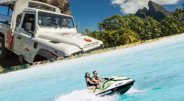 Bora Bora Adventure Day: 4X4 and Jet Ski with Lunch - What Travelers Say