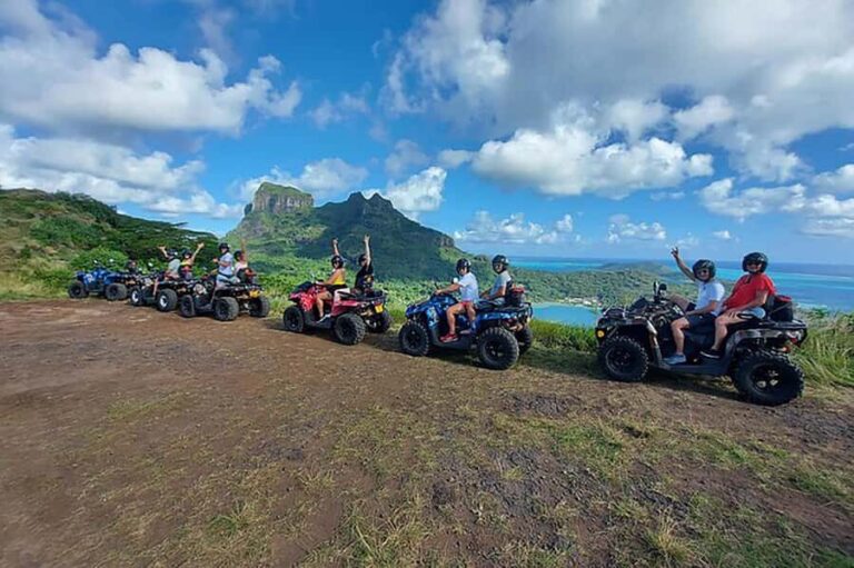 Bora Bora Adventures ATV / QUADS Tours - The Experience of Off-Roading on Bora Bora