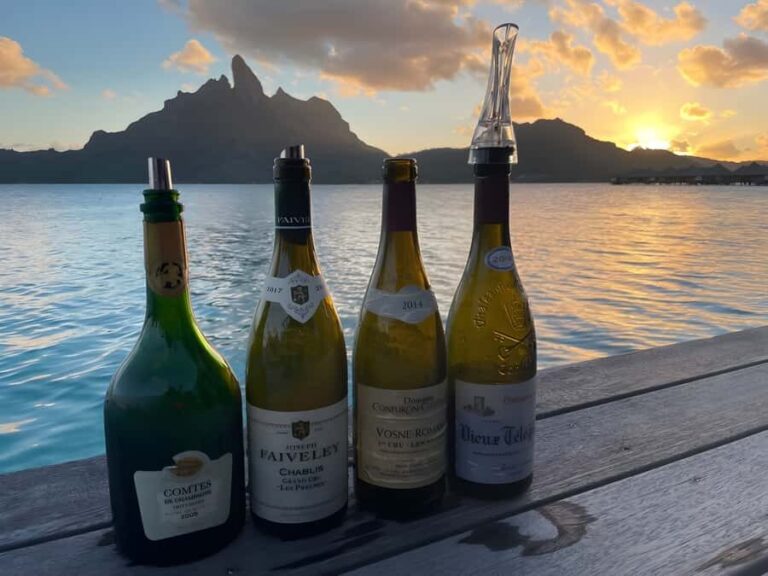 Bora Bora: French Wine Tasting Experience - Practical Details and Booking