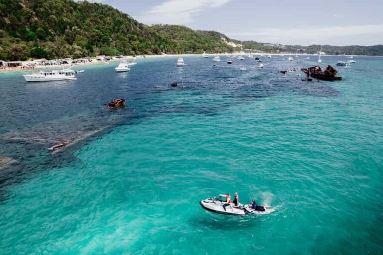Brisbane: Moreton Island all inclusive Snorkeling Tour - The Scenic Boat Cruise