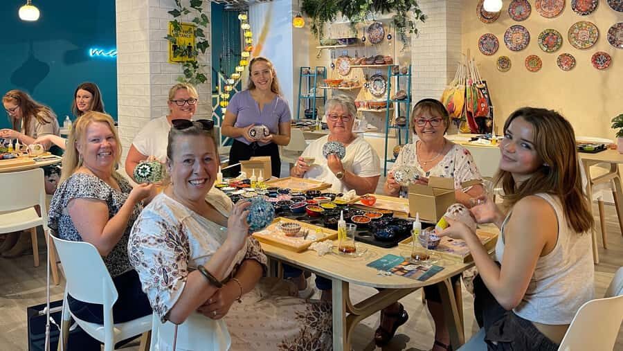Brisbane: Mosaic Art Classes - Turkish Lamp Workshop - A Closer Look at the Experience