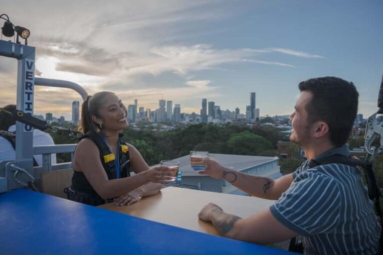 Brisbane: Vertigo Experience  Dining on the Edge - The Itinerary in Detail