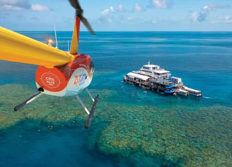 Cairns: Great Barrier Reef Pontoon, Travel by Helicopter - The Itinerary: How the Day Unfolds