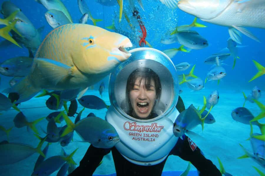 Cairns: Green Island and Seawalker Helmet Dive Combo - Who Is This Tour Best For?