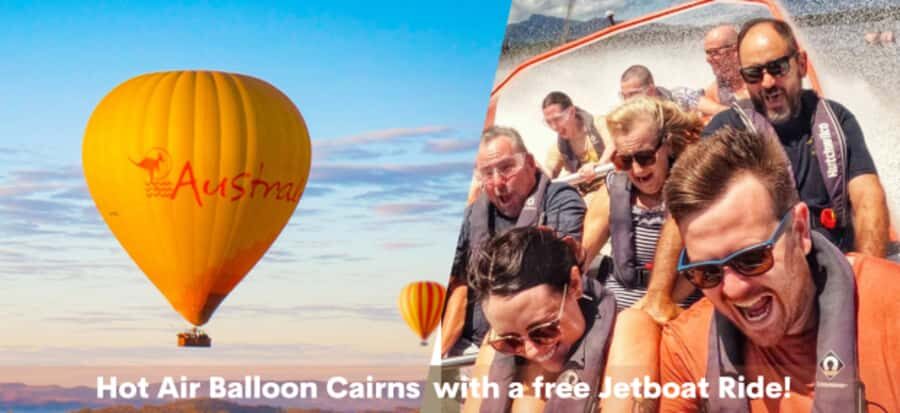 Cairns: Hot Air Balloon Flight & Jet Boat Ride Combo - What Makes This Tour Stand Out