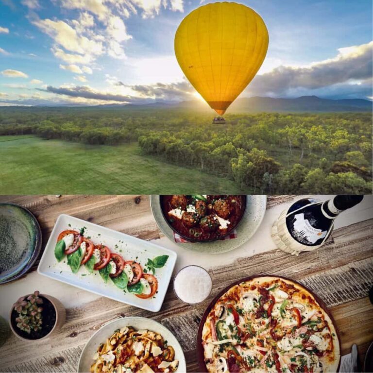 Cairns: Hot Air Balloon Flight with Meal & Drink - The Itinerary Breakdown
