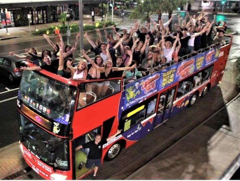 Cairns: Ultimate Party Bus with drinks included - The Quality of the Experience: Voices from Travelers