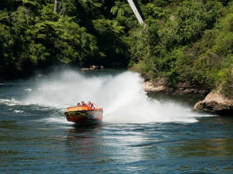Cambridge Waikato New Zealand: Tour -45 Min Extreme Jet Boat - Key Points