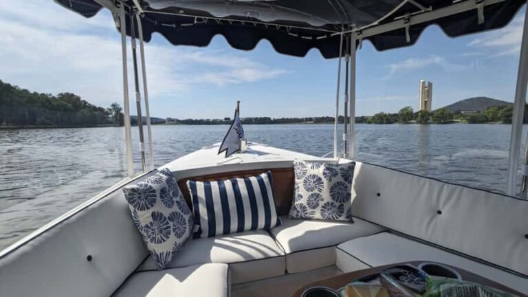 Canberra: Lake Burley Griffin Self-Drive Electric Boat - An In-Depth Look at the Experience