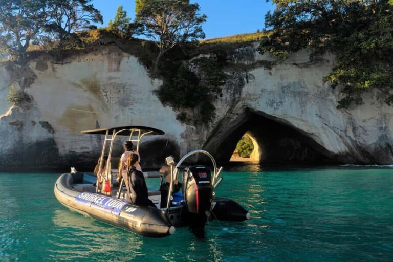 Cathedral Cove Marine Reserve: Snorkeling Boat Trip - Visiting Cathedral Cove by Boat: A Scenic Highlight