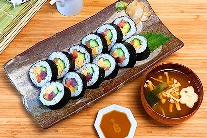 Colorful Sushi Making Class in Osaka - The Meal and Learning