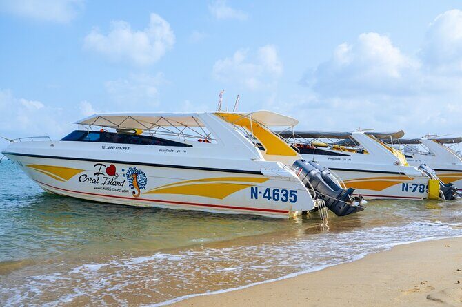 Coral Island Speedboat Tour from Pattaya Only for Indian Tourists - What You Can Expect from the Itinerary
