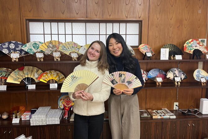 Craft Your Own Folding Fan with a Japanese Fan-Making Expert - The Itinerary in Detail