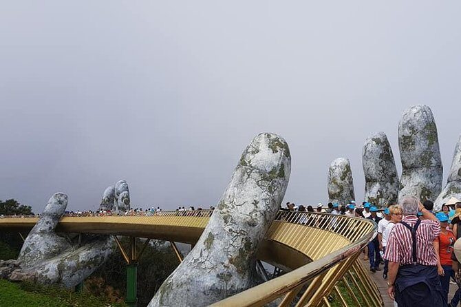 Cruiseship Trip to GOLDEN BRIDGE BA NA HILLS from CHAN MAY or TIEN SA Port - Detailed Itinerary Breakdown