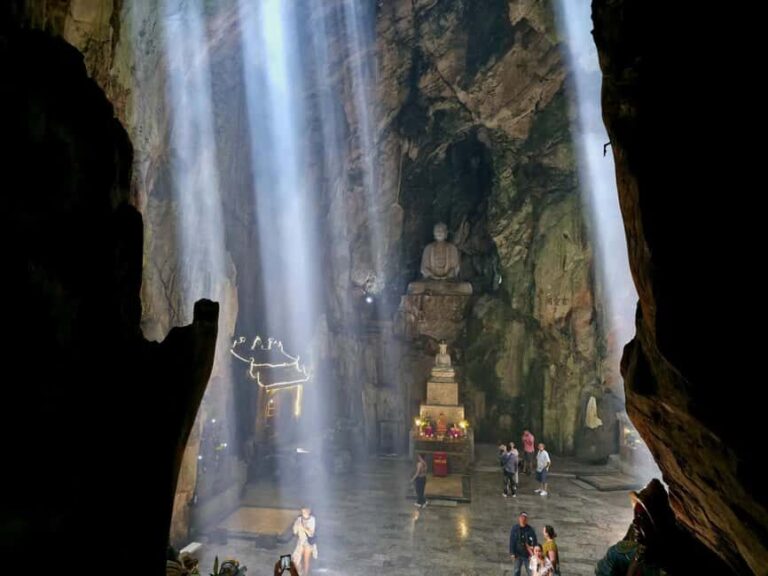 Da Nang: Marble Mountain & Hoi An Ancient Town Half-Day Tour - Exploring the Marble Mountains: Natural Wonders and Spiritual Sites