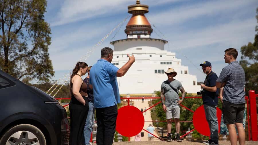 Discover Bendigo Guided Tour with Great Stupa and Cathedral - Practical Details and What to Expect