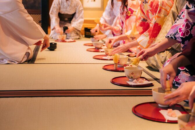 Elegant Tea Ceremony With Wearing Kimono Experience in Gion Kyoto - Hands-On Matcha Making