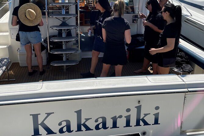 Evening Lake Taup Boat Charter Kakariki Catamaran - What’s Included and What’s Not
