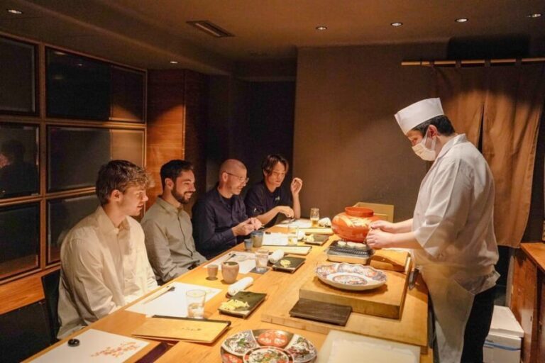 Finest Quality Sushi & Tempura Dining Experience in Ginza - The Experience: From Sizzle to Serve