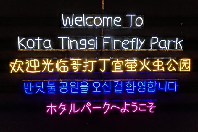 Firefly Tour Johor Bahru@Kota Tinggi Firefly Park - Pricing and Value for Money
