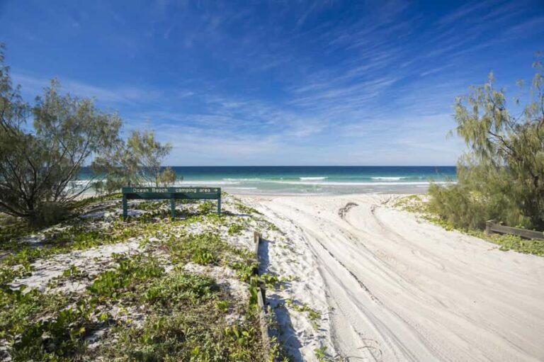 From Brisbane: Bribie Island Day Trip and 4x4 tour - Wildlife Watching and Natural Wonders