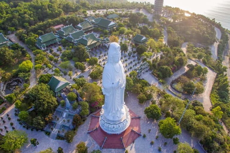 From Da Nang: 4D3N Tour to Hue, Hoi An & Da Nang Highlights - Day 1: Da Nang, Marble Mountains, Monkey Mountain, and Hoi An by Night