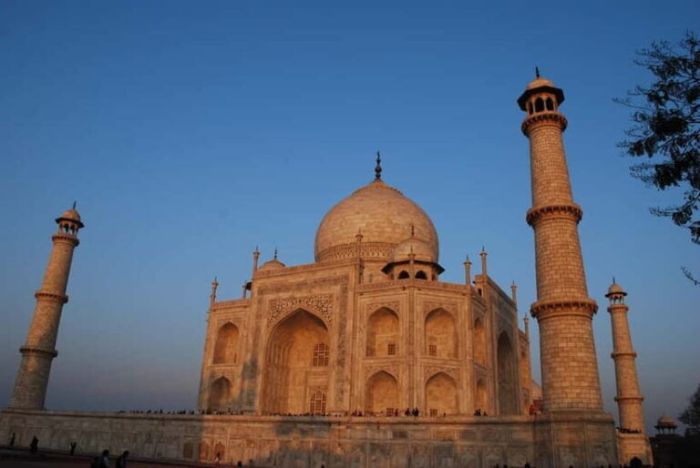 From Delhi: All-Inclusive Taj Mahal & Mathura Vrindavan Tour - What Are the Key Highlights?