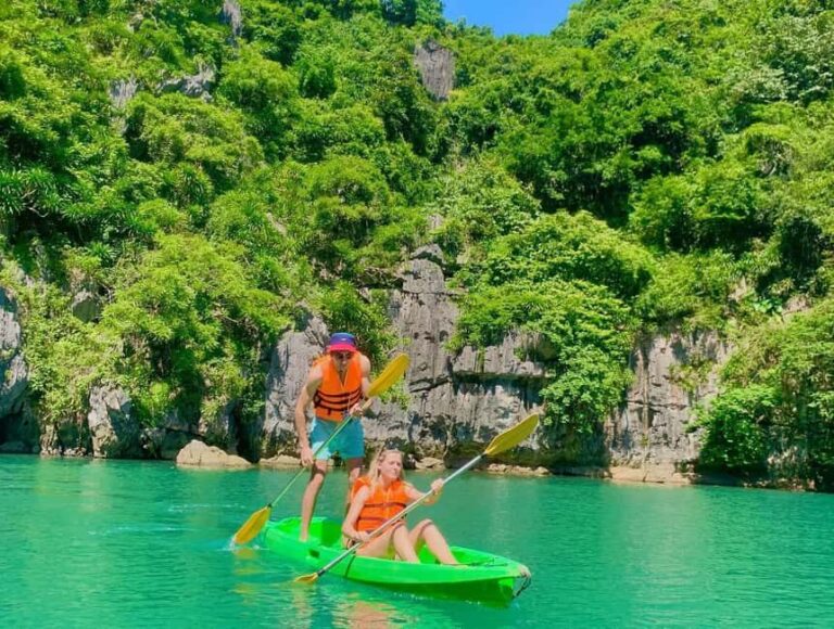 From Hanoi: Cat Ba 3-Day Cycling, Kayak & Cruise Experience - Day 1: From Hanoi to Lan Ha Bay - Kayaking and Cooking