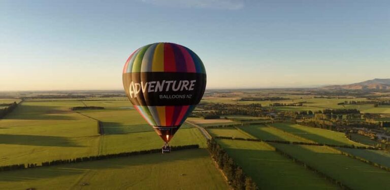From Methven: Hot Air Balloon Flight in Canterbury with Wine - Deep Dive into the Details