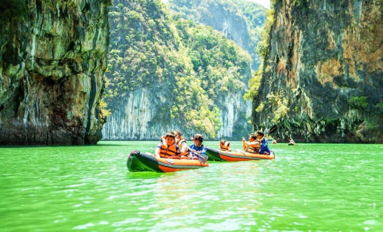 From Phuket : James Bond Island by Bigboat & Canoe Adventure - Exploring the Itinerary in Detail