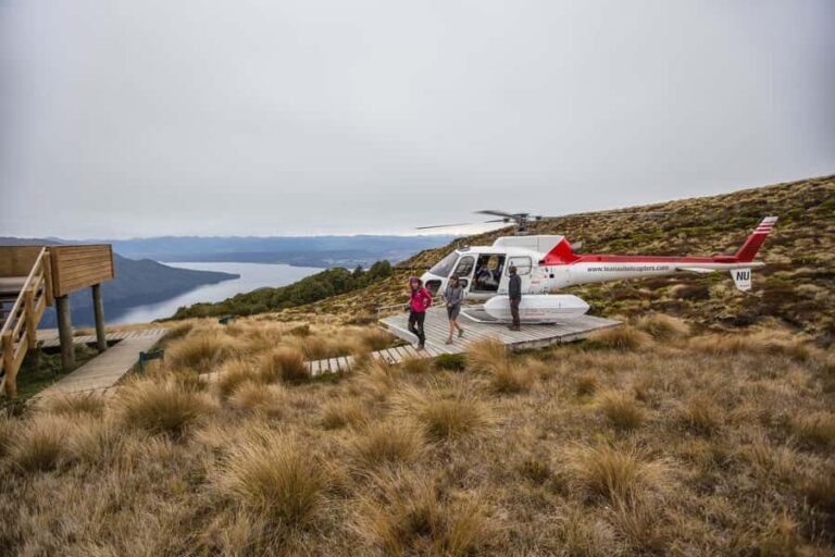 From Te Anau: Full Day Kepler Track Guided Heli-Hike - The Itinerary in Detail