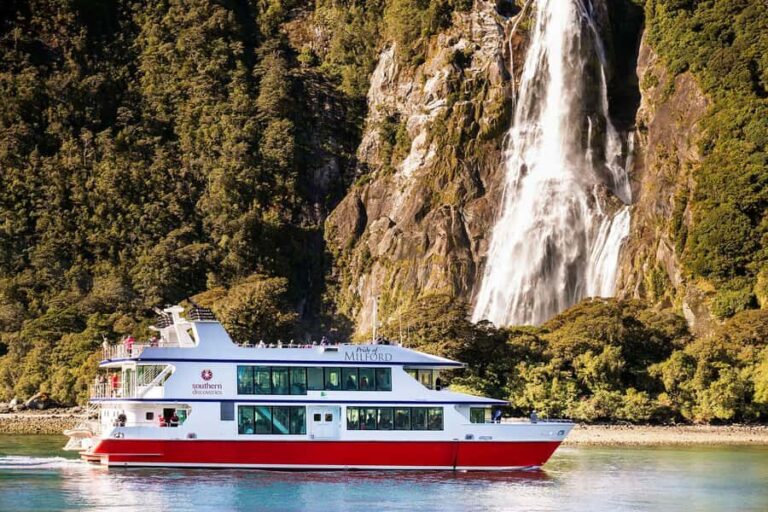 From Te Anau: Milford Sound Cruise & Glass-Roof Coach Tour - Scenic Stops Along the Way