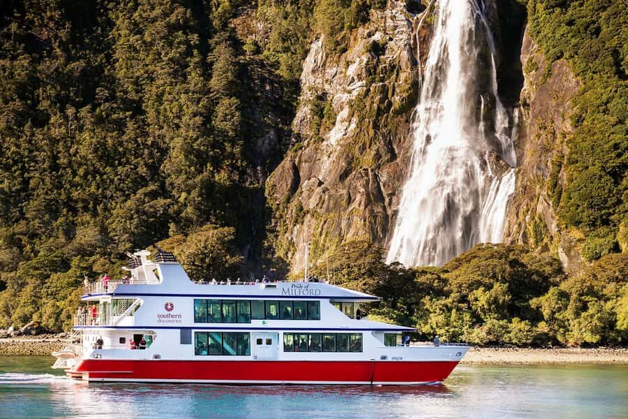 From Te Anau: Milford Sound Cruise & Glass-Roof Coach Tour - Scenic Stops Along the Way