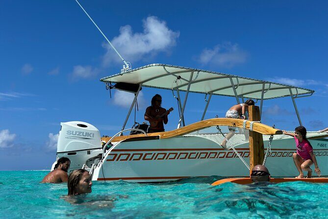 Full Day Lagoon experience with motu lunch - Transportation, Group Size, and Pricing