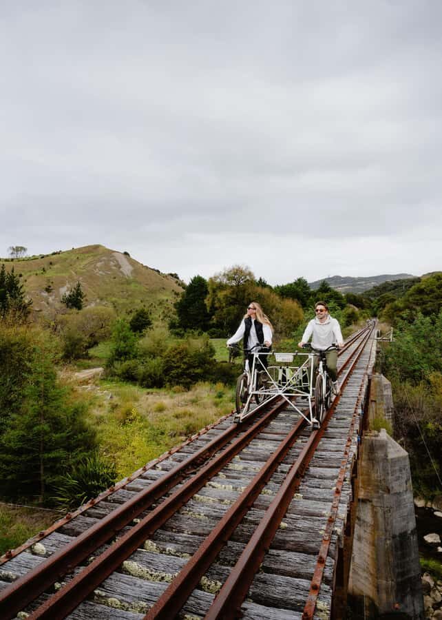 Gisborne: Railbike Tour with E-Bike Option - The Itinerary in Detail