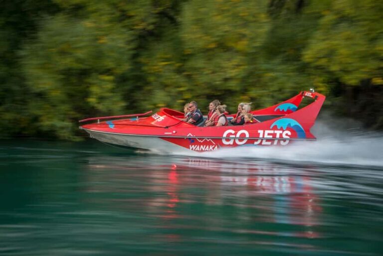 Go Jets Wanaka Clutha River Jet Boat Experience - The Scenic and Cultural Highlights