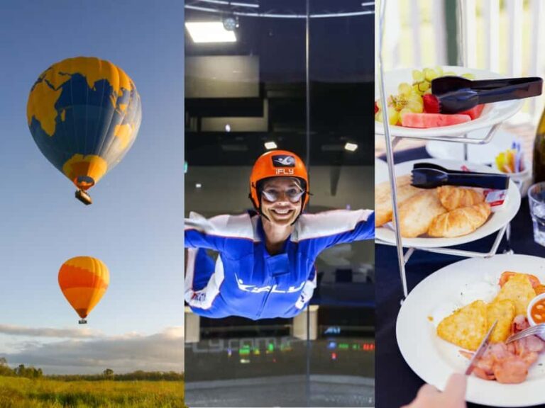 Gold Coast: Hot Air Balloon, Winery Breakfast & iFly - A Full Breakdown of the Experience
