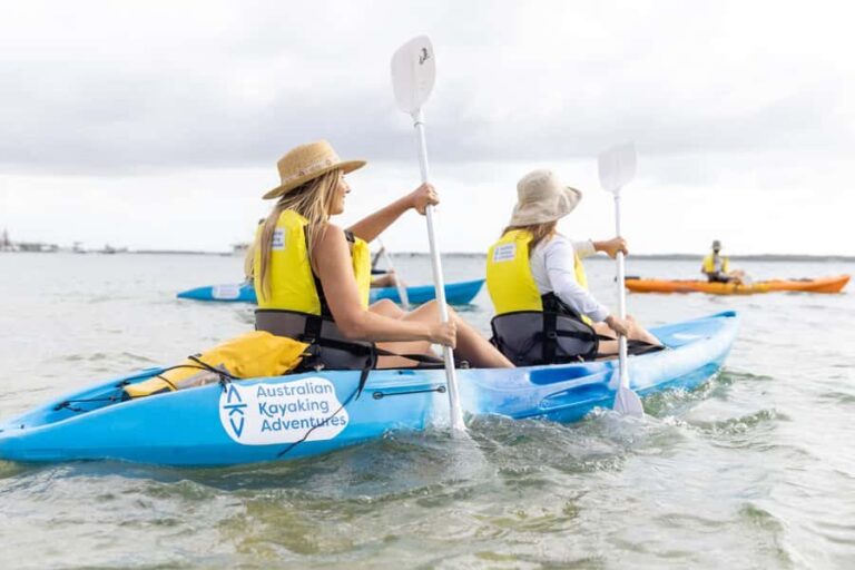 Gold Coast: Kayaking and Snorkeling Guided Tour - Paddling the Southern Moreton Bay Waters
