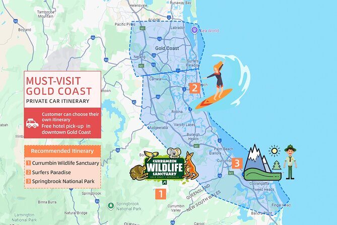 Gold Coast Private Customize One Day Tour - Analyzing the Value