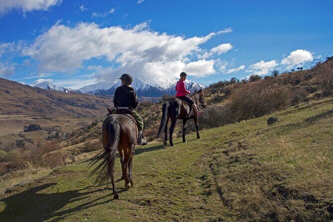 Gold Discovery Trail Horse Trek Cardrona - Most popular! - Setting Out for the Cardrona Valley Horseback Ride