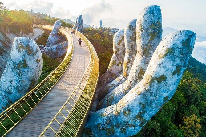 Golden Bridge Ba Na Hills & Cable Car Ride With Transfer - Authentic Experiences and Practical Tips